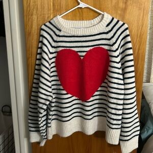 Heart sweater